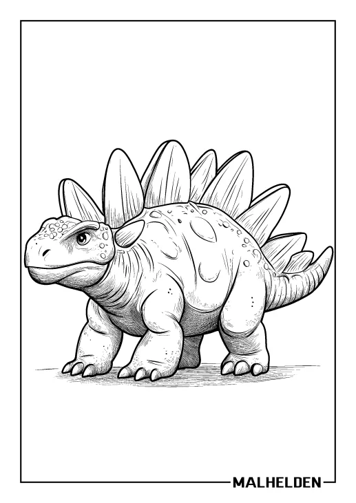 23 Kostenlose Malvorlagen Für Stegosaurus Zum Ausdrucken – MRVDV